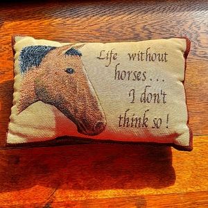 Small Horse Pillow